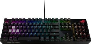 Juhtmega mänguri klaviatuur Asus ROG STRIX SCOPE RX, ENG hind ja info | Klaviatuurid | kaup24.ee