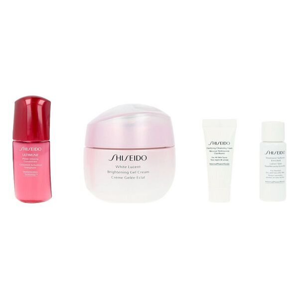 Naiste kosmeetikakomplekt White Lucency Brightening Shiseido (4 osa) hind |  kaup24.ee