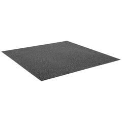 Kaitsev põrandamatt Gymstick Pro 102x102 cm, must/hall hind ja info | Trenažööride tarvikud | kaup24.ee