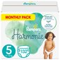 Mähkmed Pampers Harmonie Monthly Pack, 5 suurus, 11-16 kg, 132 tk hind ja info | Mähkmed | kaup24.ee