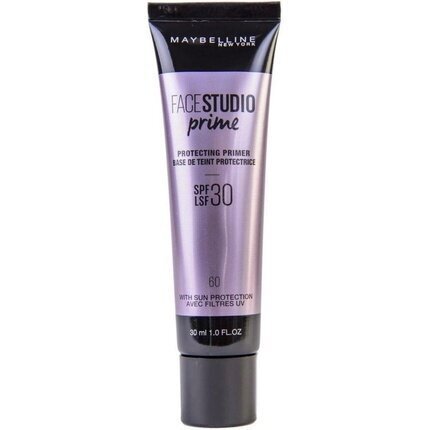 Meigialuskreem Maybelline Face Studio Prime Protecting Primer SPF30 60, 30 ml цена и информация | Jumestuskreemid, puudrid | kaup24.ee