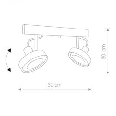 Nowodvorski Lighting потолочная люстра Cross Graphite II 9597 цена и информация | Потолочные светильники | kaup24.ee