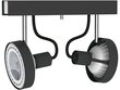 Nowodvorski Lighting laevalgusti Cross Graphite II 9597 цена и информация | Laelambid | kaup24.ee