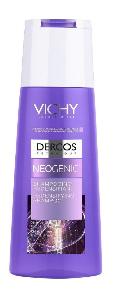 Šampoon nõrkadele juustele Vichy Dercos Neogenic, 400 ml hind ja info | Šampoonid | kaup24.ee