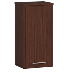 Шкафчик для ванной комнаты подвесной FIN W30 темно-коричневого цвета цена и информация | Шкафчики для ванной | kaup24.ee