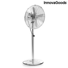 Seisuventilaator Chrome Retro InnovaGoods Ø 40 cm 55W цена и информация | Вентиляторы | kaup24.ee