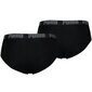 Slips Puma BASIC BRIEF (2 pcs): Värvus - Must hind ja info | Meeste aluspesu | kaup24.ee