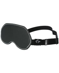 Кожаная повязка на глазаEdge Leather Blindfold Sportsheets 830291 цена и информация | БДСМ и фетиш | kaup24.ee