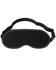 Кожаная повязка на глазаEdge Leather Blindfold Sportsheets 830291 цена и информация | БДСМ и фетиш | kaup24.ee