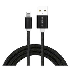 USB-Lightning Kaabel Eightt 1 m: Värvus - Must hind ja info | Parkimisabi süsteemid | kaup24.ee