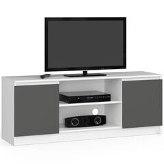 Столик для телевизора NORE CLP 140, белый/серый цена и информация | Тумбы под телевизор | kaup24.ee