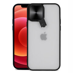 Iphone XR ümbris kaamera kaitsega, MUSTA värvi hind ja info | Telefoni kaaned, ümbrised | kaup24.ee