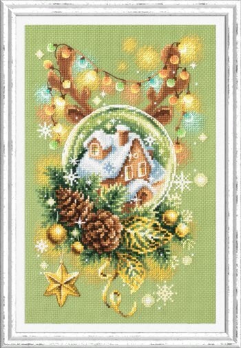 Tikkimiskomplekt Magic Needle "Light Christmas" 100-245 hind ja info | Tikkimistarvikud | kaup24.ee