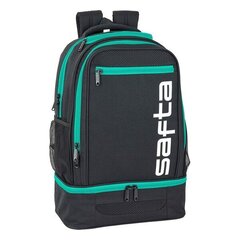 Спортивная сумка с отделением для обуви Safta, чёрный, зеленый цена и информация | Рюкзаки и сумки | kaup24.ee