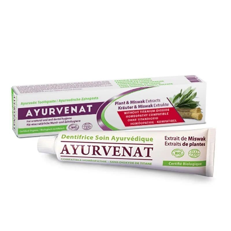 Miswak orgaaniline hambapasta, Ayurvenat, 75 ml hind ja info | Suuhügieen | kaup24.ee