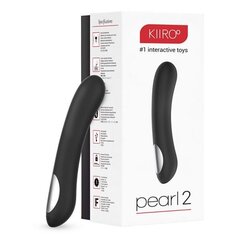 Вибратор Kiiroo Teledildonic Pearl, чёрный цена и информация | Вибраторы | kaup24.ee