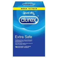 Презервативы Durex "Extra Safe", 18 шт.   цена и информация | Презервативы | kaup24.ee