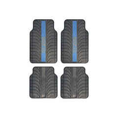 Auto põrandamattide komplekt Sparco SPC1913AZ Universaalne Must/Sinine (4 pcs) hind ja info | Universaalsed matid | kaup24.ee