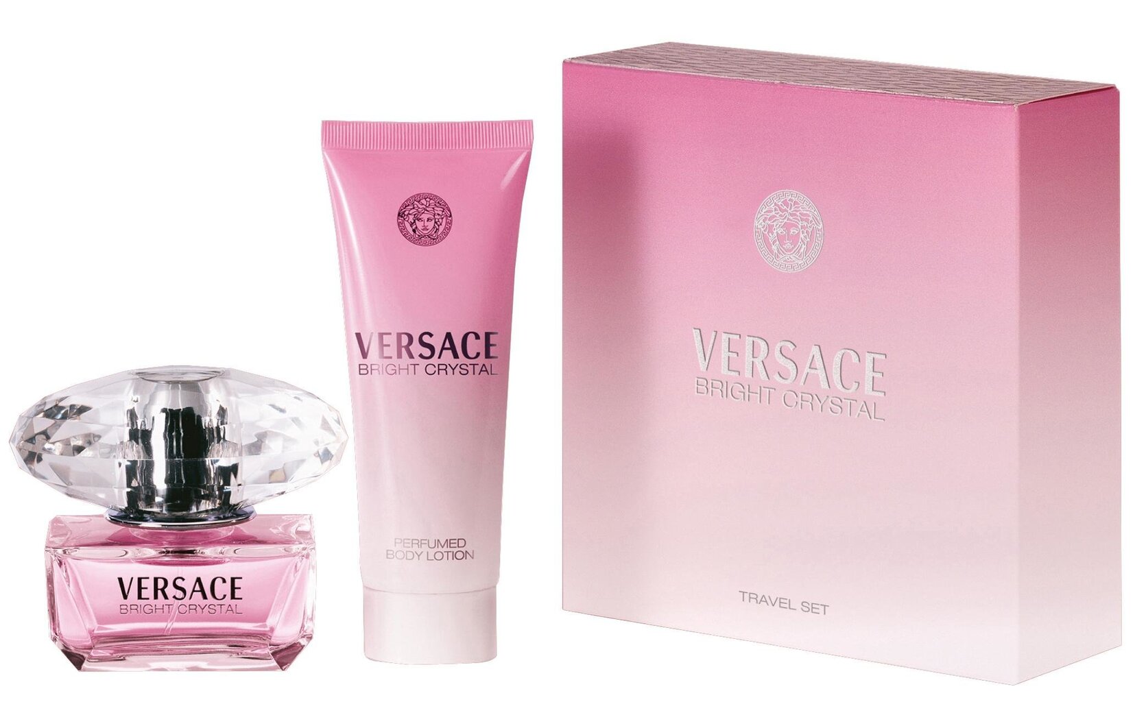 Versace Bright Crystal EDT kinkekomplekt naistele 50 ml hind ja info | Naiste parfüümid | kaup24.ee