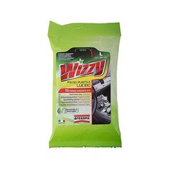 Steriilsed puhastuslapid kotikeses (pakk) Arexons Wizzy Plastmass (15 uds) hind ja info | Autokeemia | kaup24.ee