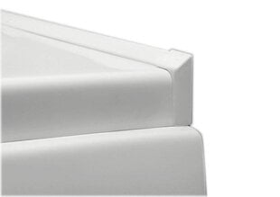 Плинтус - бордюр для ванны 2x195 см, + 2 угловых соединителя, 2 заглушки, белый цена и информация | Принадлежности для ванн | kaup24.ee