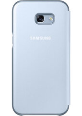 Чехол-книжка Samsung Galaxy A3 A320 Flip cover Neon, Синий цена и информация | Чехлы для телефонов | kaup24.ee