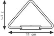 Tescoma Club salvrätikuhoidja, 7x11 cm hind ja info | Köögitarbed | kaup24.ee