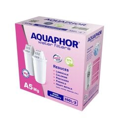 Vahetusfiltrite komplekt Aquaphor A5Mg, 2 tk hind ja info | Aquaphor Kodumasinad, kodutehnika | kaup24.ee