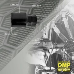 Противоугонные винты OMP OMPS09811201 M12 x 1,25 4 шт цена и информация | Lisaseadmed | kaup24.ee