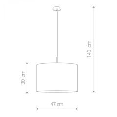 Nowodvorski Lighting rippvalgusti Alice Coffee L 5466 hind ja info | Rippvalgustid | kaup24.ee