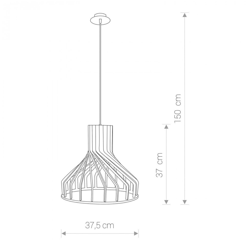 Nowodvorski Lighting rippvalgusti Bio I 6333 цена и информация | Rippvalgustid | kaup24.ee