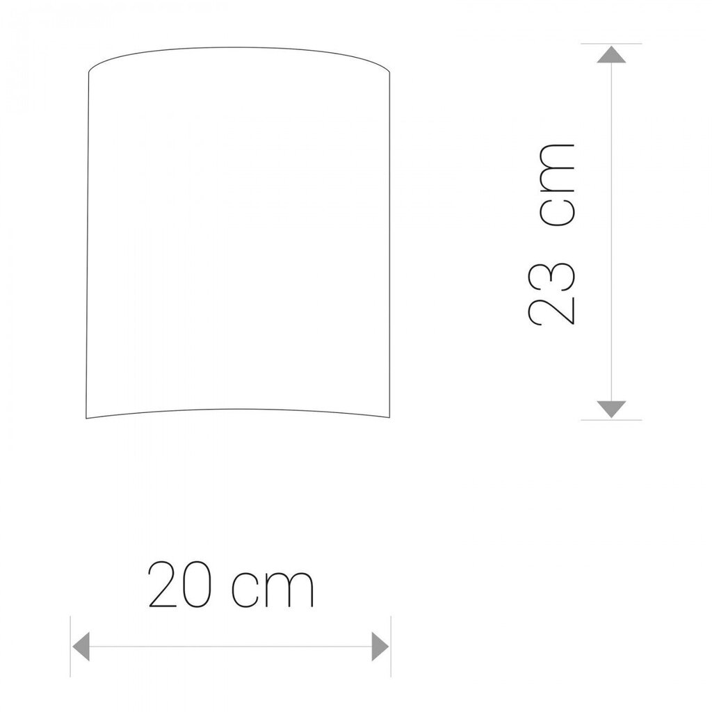 Nowodvorski Lighting seinavalgusti Alice Ecru XS 5663 hind ja info | Seinavalgustid | kaup24.ee