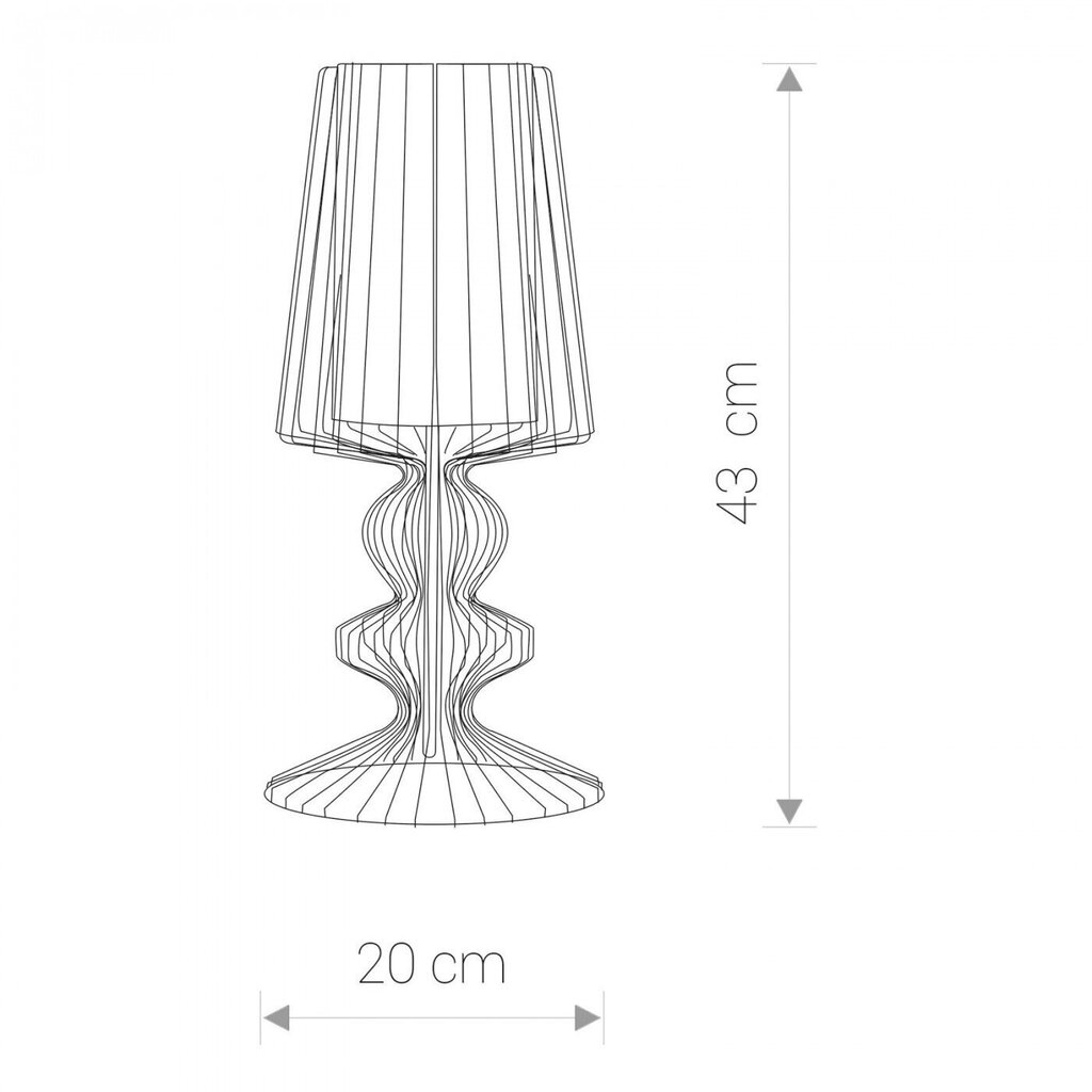 Nowodvorski Lighting laualamp Aveiro S White I 5410 цена и информация | Laualambid | kaup24.ee