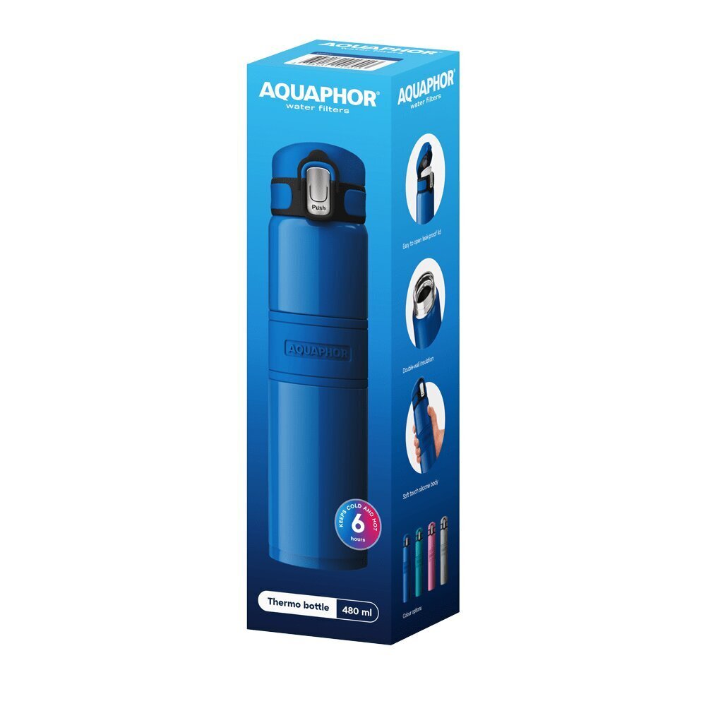 Termospudel Aquaphor, 480ml, roheline цена и информация | Termosed, termostassid | kaup24.ee