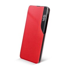 Чехол Smart View Book для Xiaomi Redmi 9C, красный цена и информация | Чехлы для телефонов | kaup24.ee