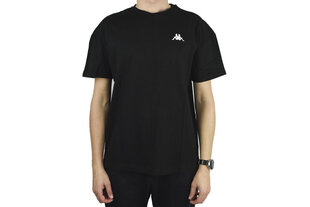 Мужская футболка Kappa Veer T Shirt 707389194006, черная цена и информация | Мужские футболки | kaup24.ee
