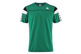 Meeste T-särk Kappa Banda Arar T shirt 303WBS0959, roheline цена и информация | Мужские футболки | kaup24.ee