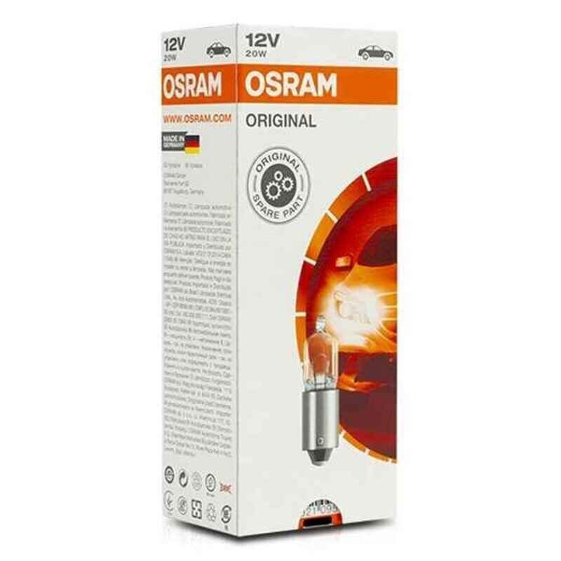 Autopirn Osram BA9S 12V 20W (10 pcs) цена и информация | Autopirnid | kaup24.ee