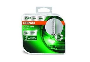 Автомобильная лампа OS66440ULT-HCB Osram OS66440ULT-HCB D4S 35W 42В (2 шт) цена и информация | Автомобильные лампочки | kaup24.ee