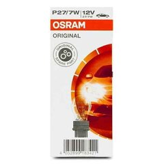 Autopirn Osram P27/7W 12V, 1 tk hind ja info | Autopirnid | kaup24.ee