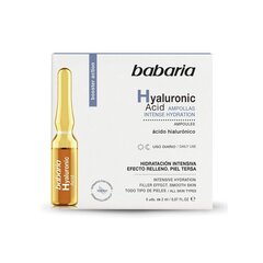 Näo seerum Babaria Hyaluronic Acid Ampullid (2 ml) hind ja info | Näoõlid, seerumid | kaup24.ee