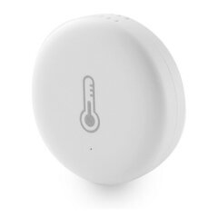Arukas Temperatuuri ja Niiskuse Sensor KSIX Smart Home Valge цена и информация | Измерители (температура, влажность, pH) | kaup24.ee