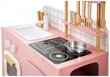 Puidust retro köök põlle ja aksessuaaridega - roosa hind ja info | Tüdrukute mänguasjad | kaup24.ee