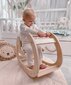 Puidust kiiktool Montessori - mänguväljak - naturaalne puit - alates 12 kuust. hind ja info | Imikute mänguasjad | kaup24.ee