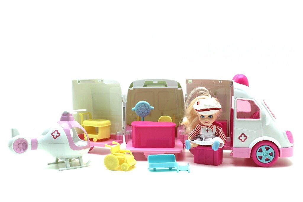 Kiirabiauto tüdrukutele цена и информация | Tüdrukute mänguasjad | kaup24.ee