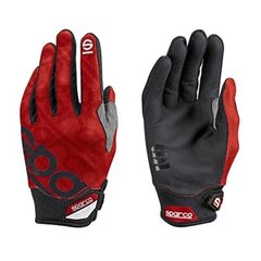 Mechanic's Gloves Sparco Meca 3 Punane (Suurus XL) цена и информация | Мужские шарфы, шапки, перчатки | kaup24.ee