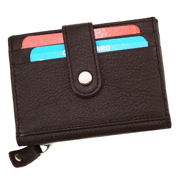 Meeste rahakott-visiitkaarditasku CC114BRN, pruun hind | kaup24.ee