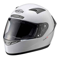 Шлем Sparco CLUB X-1, белый (XS) цена и информация | Шлемы для мотоциклистов | kaup24.ee
