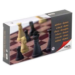 Игровая доска для шахмат и шашек Magnetic Cayro (16 x 16 cм) цена и информация | Настольные игры | kaup24.ee