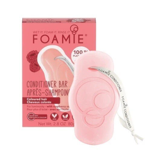 Tahke palsam värvitud juustele Foamie Conditioner Bar The Berry Best (for colored hair) hind ja info | Juuksepalsamid | kaup24.ee